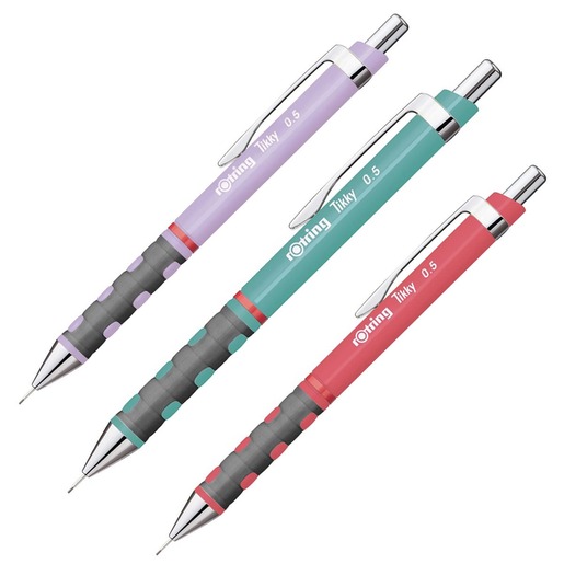 Tehnička olovka, Tikky, Rotring, 0.5, pastelno roza