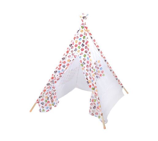 Dječji indijanski šator sa sovicama