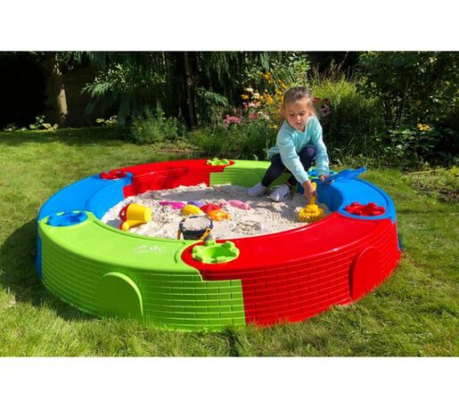 Okrugli pješčanik, šareni