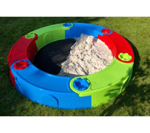 Okrugli pješčanik, šareni