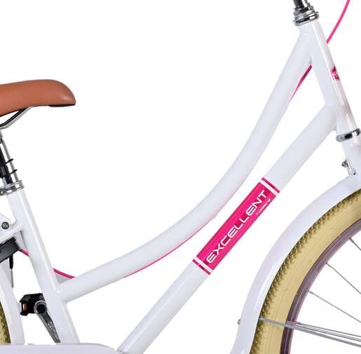 Volare dječji bicikl sa dvije ručne kočnice Excellent 26", bijeli