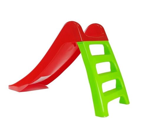 Dječji tobogan, zeleno/crveni