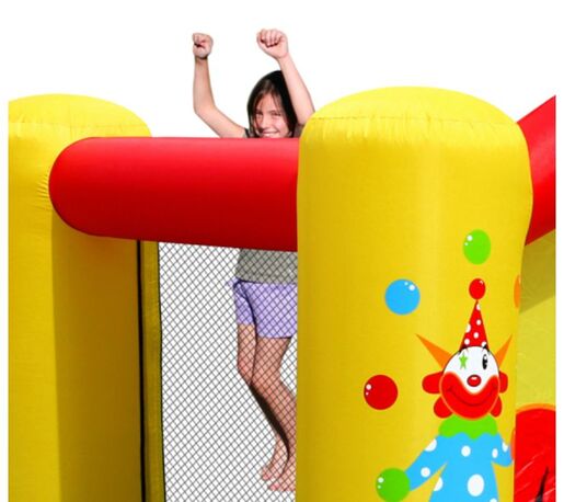 Happy Hop dvorac na napuhavanje Veseli cirkuski klaun