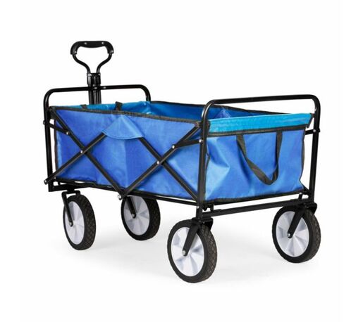 Sklopiva kolica za plažu, plava