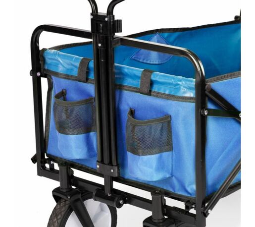 Sklopiva kolica za plažu, plava