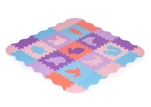 Iplay puzzle pjenasta podloga, ljubičasta, 25 elemenata