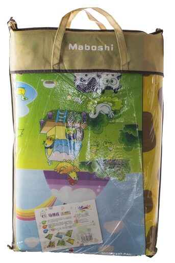 Dvostrana edukacijska podloga za igru ZOO, 200cmx180cmx0.5 cm