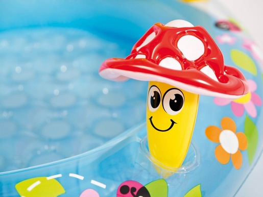 INTEX dječji bazen na napuhavanje, gljive, 102x89 cm