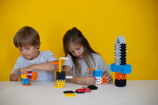 Marioinex set midi Waffle kockica 44 kom