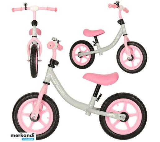 Trike fix bicikl bez pedala, rozi