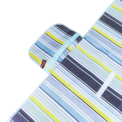 Prostirka za plažu 200x200 cm, zelena