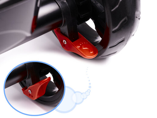 Dječji tricikl Fix Lite, sivi