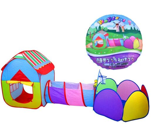 Dječji šator 3u1 s tunelom