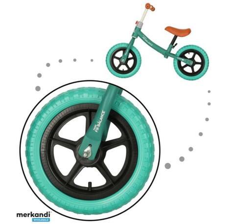 Trike fix bicikl bez pedala, tirkizni