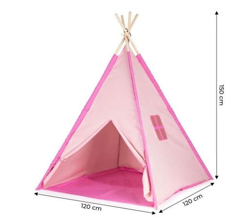 Dječji indijanski šator, rozi