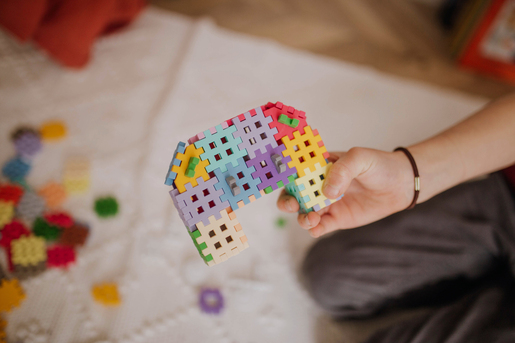 Marioinex set mini Waffle pastelne kockica 500 kom