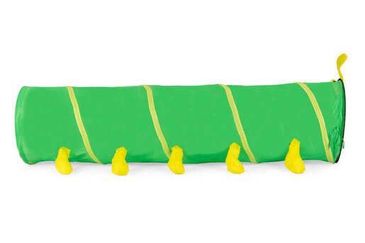 Dječji sklopivi tunel zelena stonoga