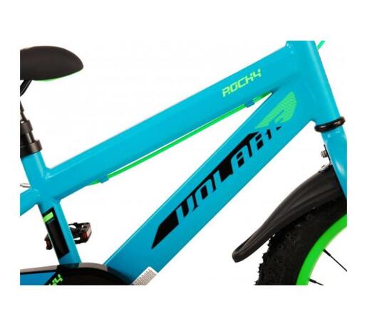 Volare dječji bicikl s dvije ručne kočnice Rocky 16", zeleni