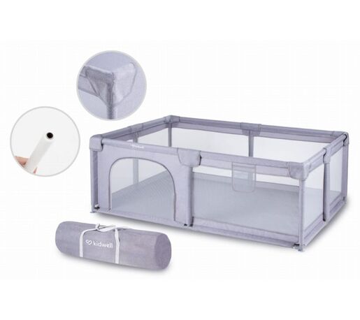 Kidwell vrtić za igranje FANKO 180x200 cm, siva