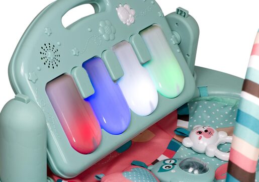 Interaktivna edukativna podloga za igru Sova 3u1, 82x46 cm