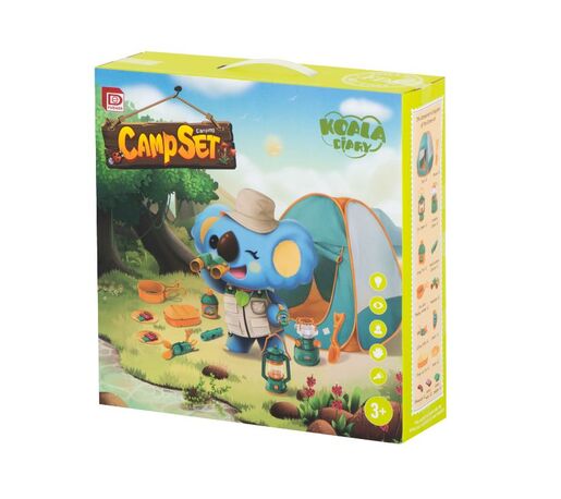 Dječji šator za kampiranje s dodatnom opremom