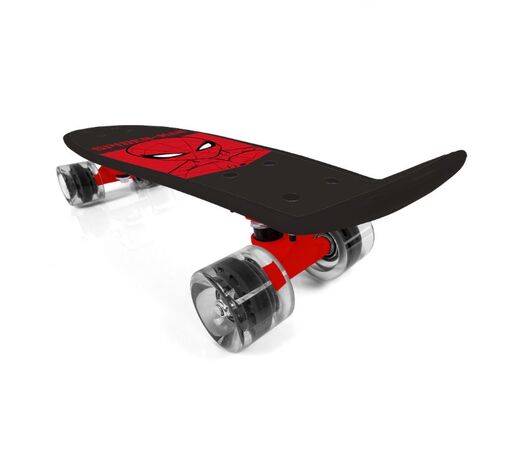Seven skateboard Spider-Man, crni