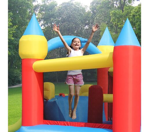 Happy Hop dvorac na napuhavanje Activity s duplim toboganom