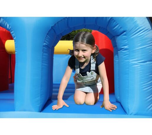 Happy Hop dvorac na napuhavanje Activity s duplim toboganom