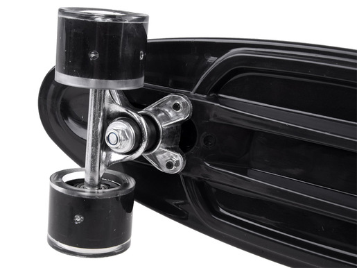 Fishka skateboard LED kotači, crno/zeleni