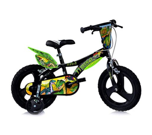 Dino Bikes dječji bicikl Dino T-Rex 16", crni