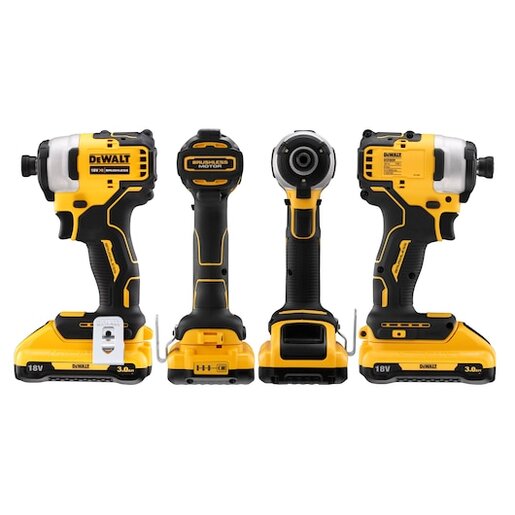 DEWALT aku udarni odvijač DCF809L2T, 1/4", 18V, 2x3.0Ah