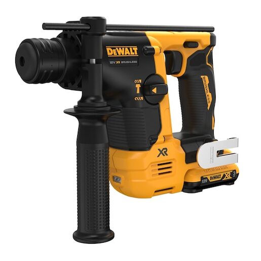 DEWALT aku udarna bušilica DCH072L2, SDS+, 12V 2x3Ah