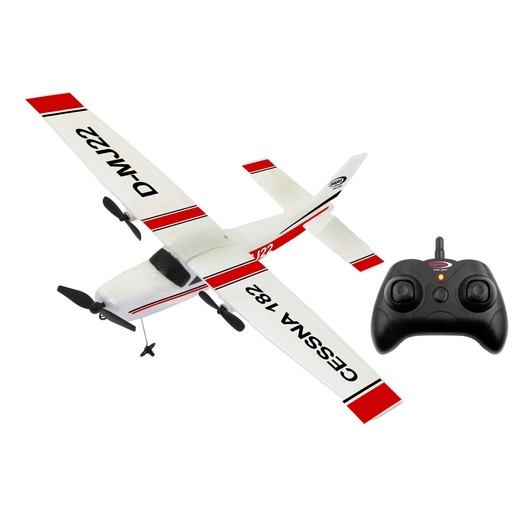 Jamara avion na daljinsko upravljanje Cessna 182, 2.4GHz Gyro 2CH, bijeli