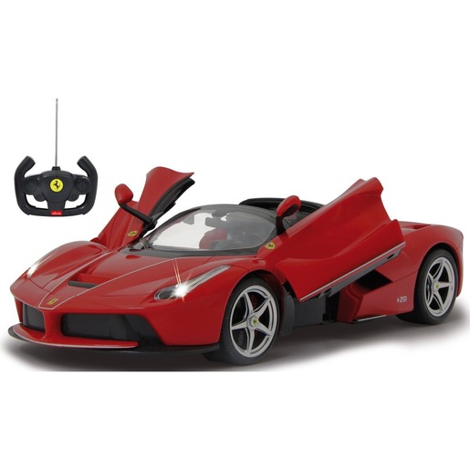 Jamara auto na daljinsko upravljanje DELUX Ferrari LaFerrari, 1:14, crveni