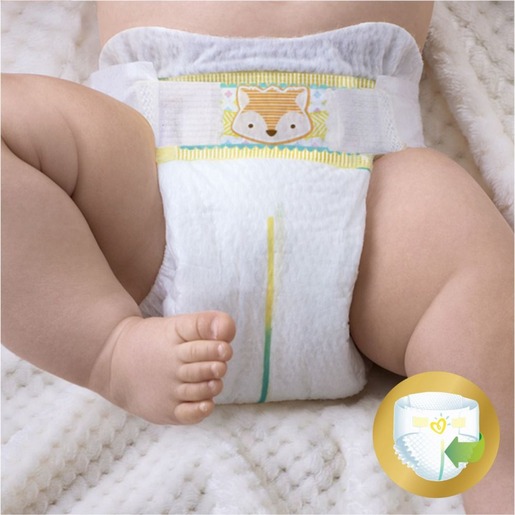 Pampers Premium Care pelene, vel. 2 (4-8 kg), 136 kom + vlažne maramice, 48 kom