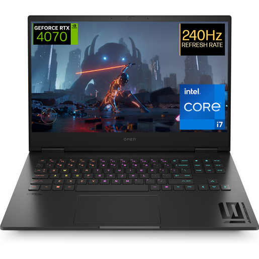 HP OMEN 16-wf1000nm, A76B0EA, 16.1" QHD 240Hz, Intel Core i7 14700HX, 32GB RAM, 1TB SSD, Nvidia GeForce RTX 4070, Free DOS, laptop