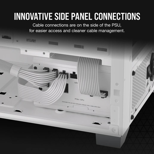 Napajanje Corsair RM750x Shift White, 750W Plus Gold