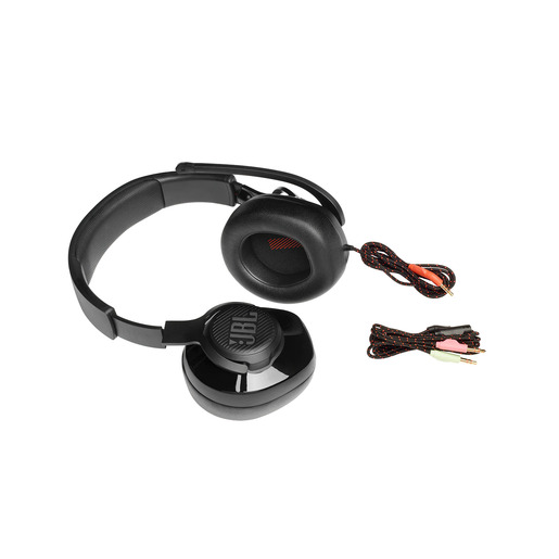JBL Quantum 200, gaming slušalice, crna