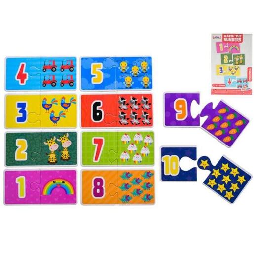 Puzzle -  Brojevi, 20 kartica