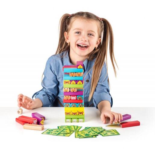 Woodyland drveni toranj Sammy sa životinjama