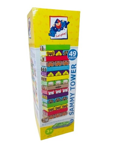 Woodyland drveni toranj Sammy sa životinjama