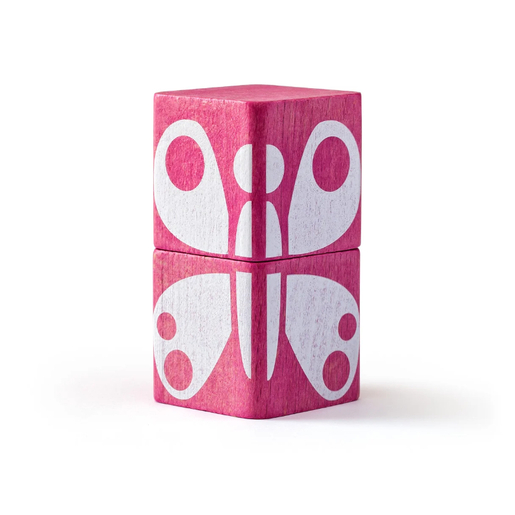 Woodyland drvene kocke u boji, 26 kom