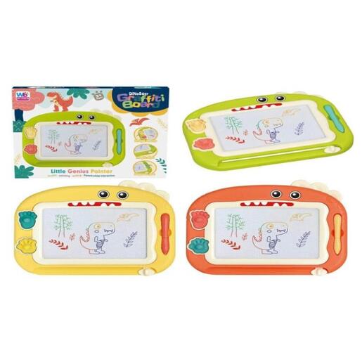 Ploča piši briši - S motivom dinosaura