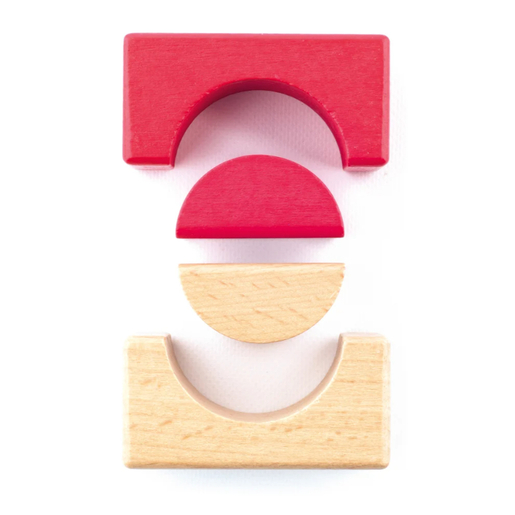 Woodyland drvene kocke šarene, 19,5x16 cm, 60 kom