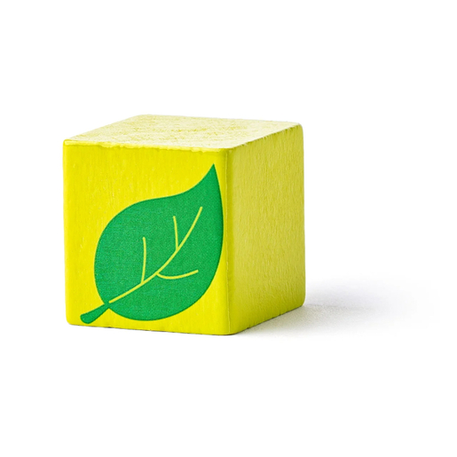 Woodyland drvene kocke u eko bojama, 50 kom