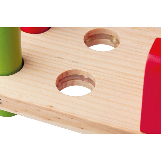 Woodyland čekić o klin za umetanje, drvena igračka