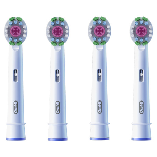 Oral-B zamjenske glave Power brush 3D bijele