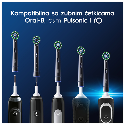Oral-B zamjenske glave EB 50-4 Cross Action black