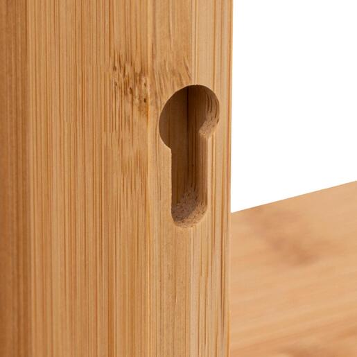 FIVE police CUBE 3/1 25X9X25cm , MDF, BAMBUS