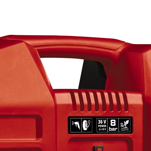 EINHELL prijenosni akumulatorski kompresor TE-AC 36/8 Li OF Set-Solo